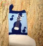 Guitar Christmas Stocking