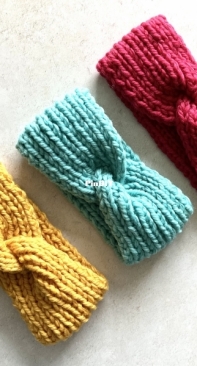 Chunky Twist Headband by Suzy Rai-Free