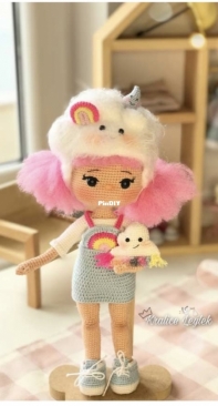 Kralice Leylek - Ece Kaygusuz - Bulut Şapkalı - Cloud Hat Lola Doll - Turkish