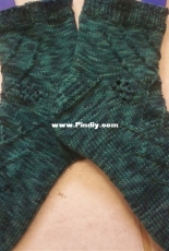 Slip into Paradise Socks by Megan S. Wright-Free