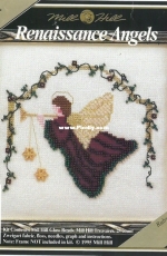 Mill Hill MHRA3 Renaissance Angel - Ruby Angel