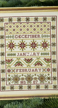 Historical Sampler Company - Winter Band Sampler XSD