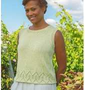 Panamint Sleeveless Top by Berroco Design Team -Free