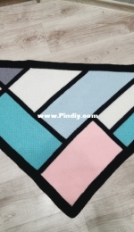 Piet a point shawl