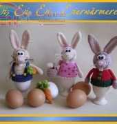 Babsies hook - Barbara Saboth - Egg, egg, egg. Egg cozy - Ei, Ei, Ei. Eierwärmerei  - German