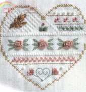 The Victoria Sampler Learning Collection Level 3 Bullion Stitch BCS 3-6 - Roses