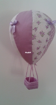 Fabric  hot air  balloon