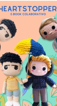 Mr Nog Crochet - E book HEARTSTOPPER - Portuguese