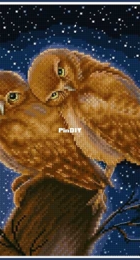 Owls in Love by Maria Brovko XSD