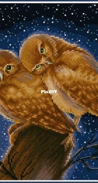 Owls in Love by Maria Brovko XSD