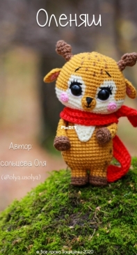 Olya Usolya Amigurumi - Olya Usoltseva - Оля Усольцева - Olenyash - Оленяш - Russian