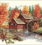 Dimensions 35199 - Glory of Autumn XSD