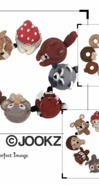 Jookz - Joke Postma - Donuts Forest set - Donutz Bosset - Dutch