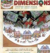 Dimensions 8670 - Gingerbread Land Tree Skirt