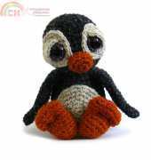 Patchwork Moose - Kate E Hancock - Wilbur the Penguin
