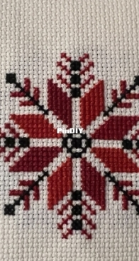 Ornament Red Black