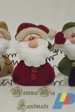 Mamma Mia Handmade - Santa Claus Soft Doll - Portuguese - Free