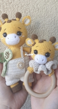 Cute giraffes