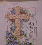 Cross - Dimensions Gold Kit - Peace of God