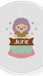 Daily Cross Stitch - June Maiden