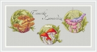 Mushrooms by Tamriko Lamaridze