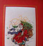 Santa Christmas card