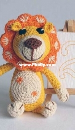 My Crochet Chums - Pia Simpson - Lockdown Ami Challenge - Number 2 Lion -  Free
