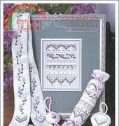 The Victoria Sampler 014 Lilac Chatelaine Sampler