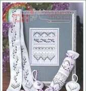 The Victoria Sampler 014 Lilac Chatelaine Sampler
