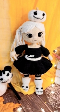 Knitted Ami - Knitted Firefly - Ekaterina Svita / Natasha - Ghost Doll