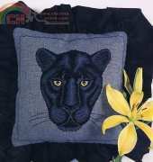 The Big Cats - Black Panther - The Cross Stitcher JUN 1995
