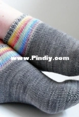 Iris Socks by Missus Columbo
