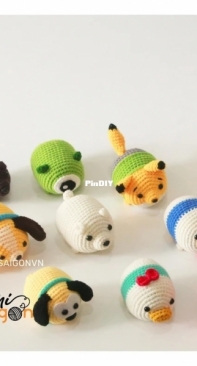 Ami Saigon - Crochet Tsum Tsum - Bundle 11-in-1 -