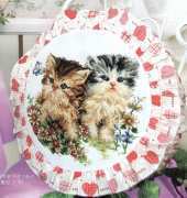 Cross Design S3099 - Romantic cat