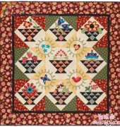 P&B Textiles - Georgia Fabric Collection A Baker’s Dozen Quilt by Pat Sloan