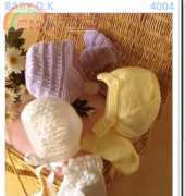 Stylecraft 4004 - Hats and mitts [0-24m] DK