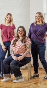 Cashmerette Club - No 2211 - Brattle Top - Sizes 0-32