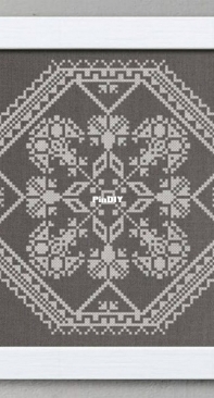 Modern Folk Embroidery - MFE014 - A Quaker Medallion