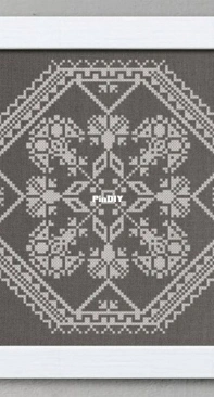 Modern Folk Embroidery - MFE014 - A Quaker Medallion