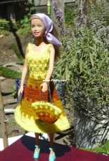 Maguinda Bolsón - Heidi dress and bag set for dolls