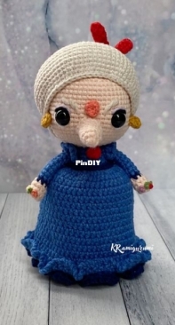 KR amigurumi - Karina Romero - Yubaba - Spanish - Free