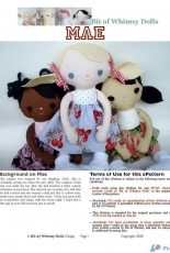 A Bit Of Whimsy Doll-Mae Doll