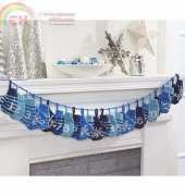 Countdown to Christmas Garland Knitting Pattern by Rae Blackledge - Free