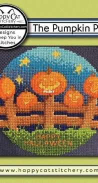 Happy Cat Stitchery - The Pumpkin Post - Free
