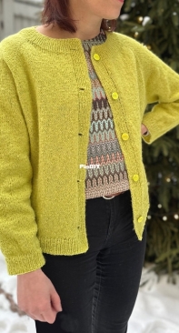 Juntu Light Cardigan by Tiina Huhtaniemi - English, Finnish - Free