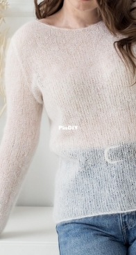 Mist Jumper by Moreca knit