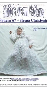 Shifios Dream Patterns 67 Sirena Christening