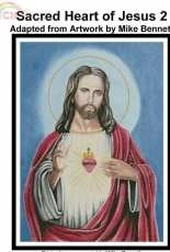 Artecy Cross Stitch - Sacred Heart of Jesus