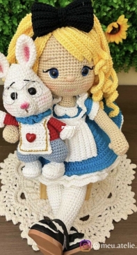 Meu Atelie Croche - Priscila de Oliveira - Alice - English translation