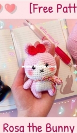 RIN Crochet - rin.meow21 - Linh Dang - Rosa the Bunny - Free